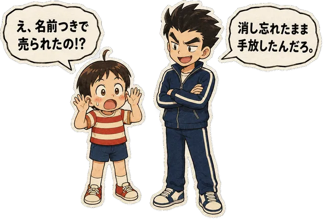 ファミコン大図鑑オリジナルキャラクター大輔と健太の掛け合い