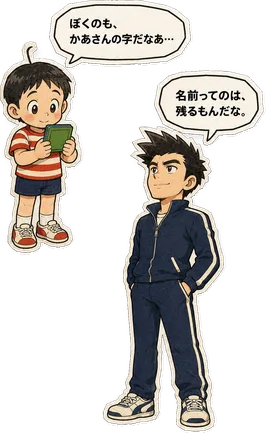 ファミコン大図鑑オリジナルキャラクターの掛け合い（オチ）